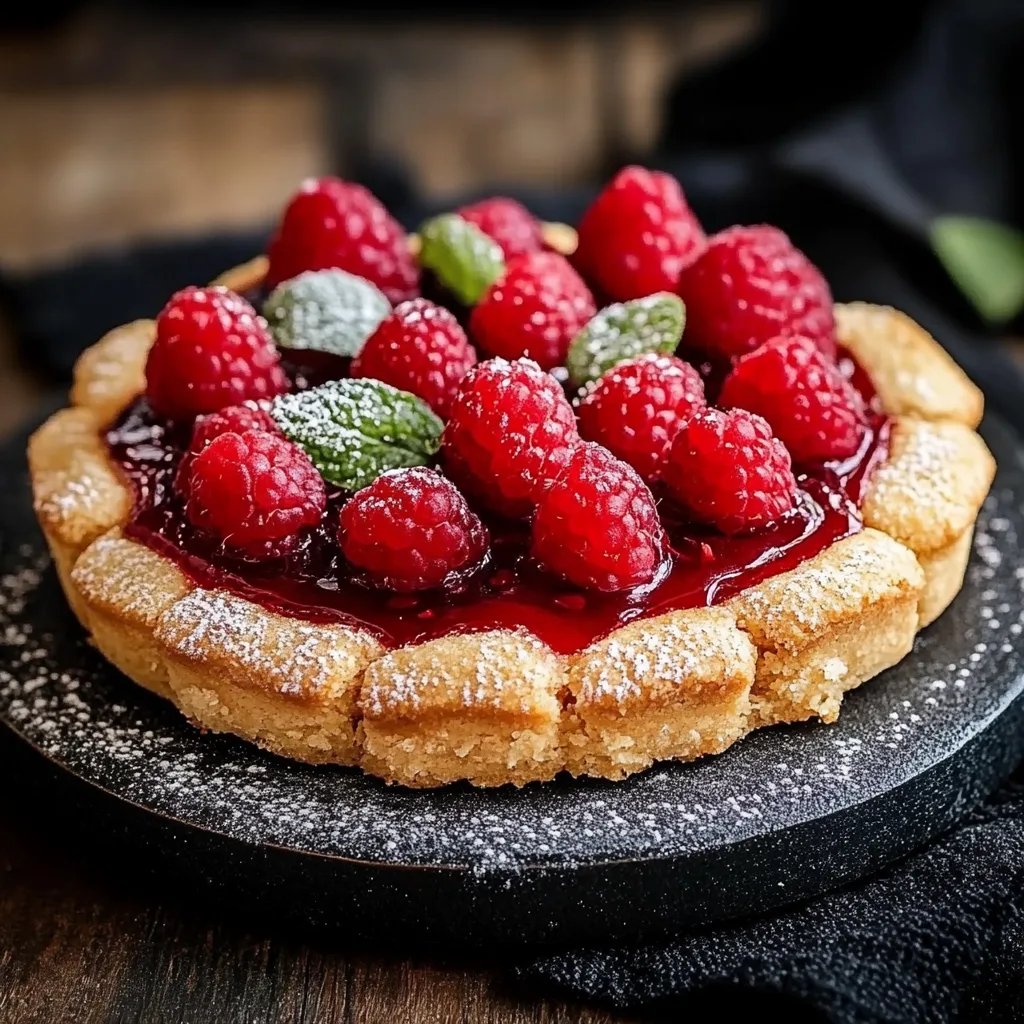 Himbeer-Mandelplätzchen