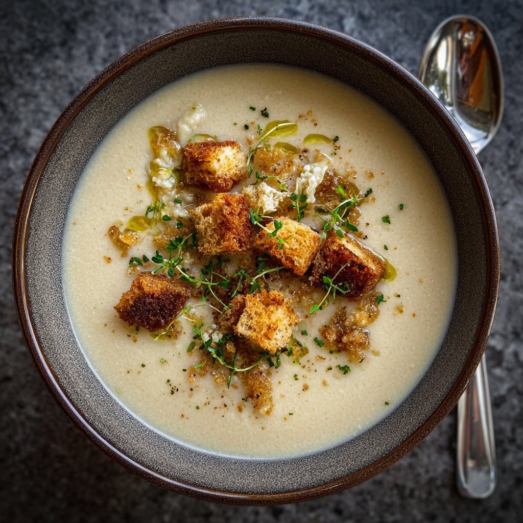 Blumenkohl Suppe Mit Muskat