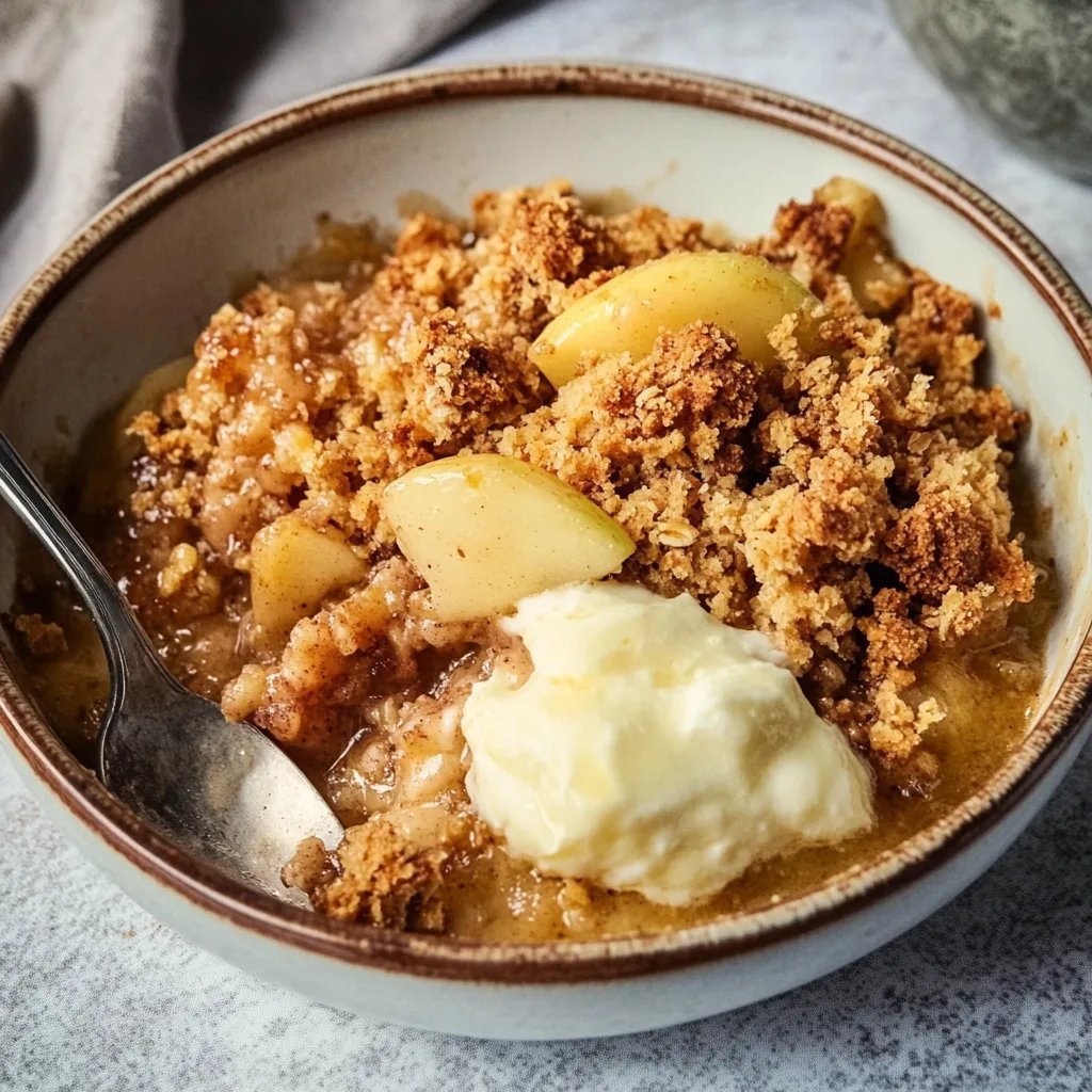 Apple Crumble