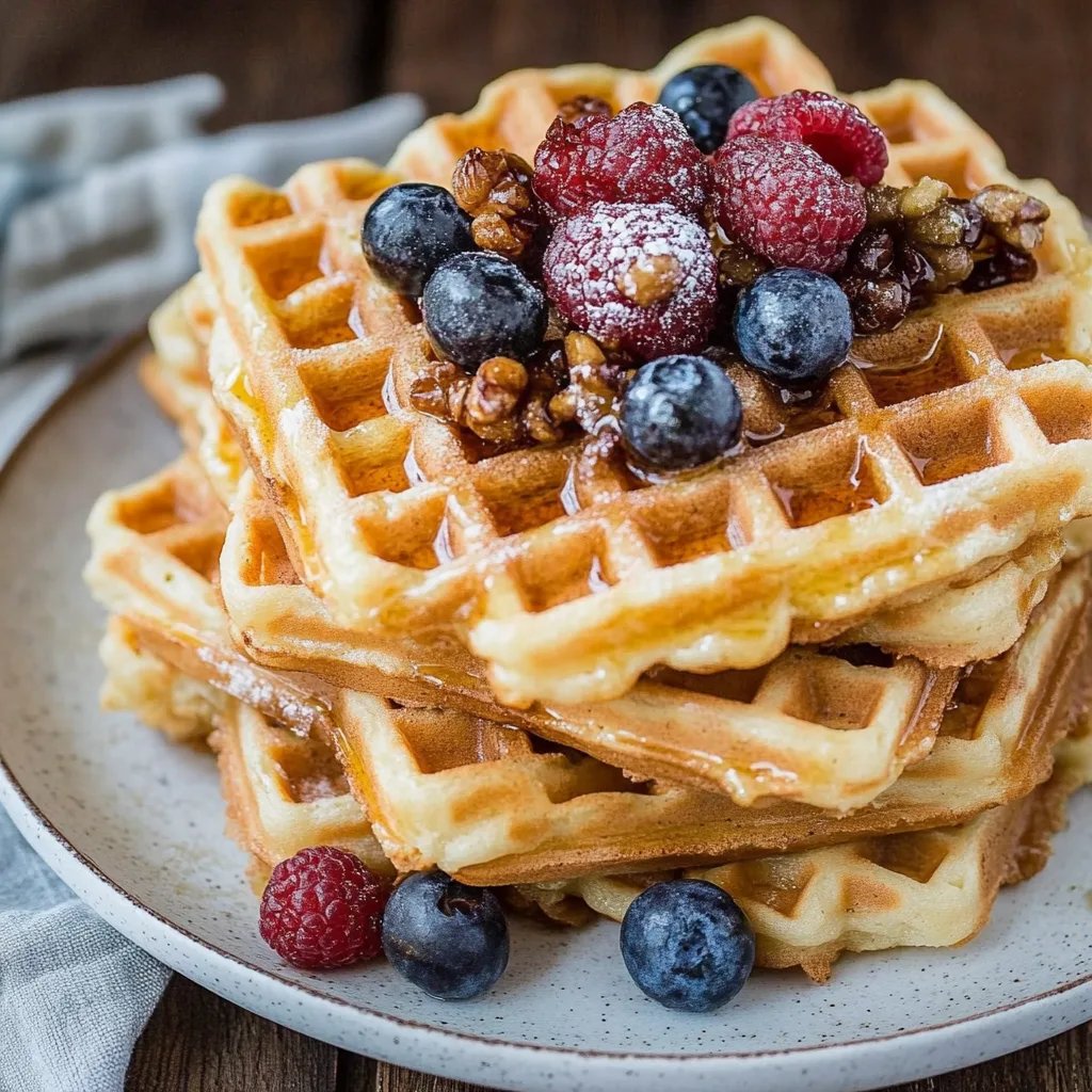 Waffelteig Grundrezept