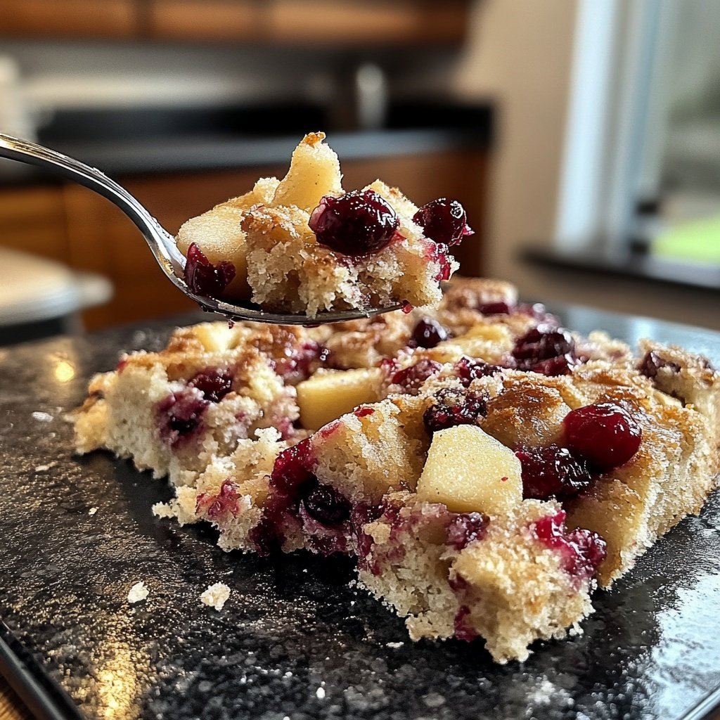 Traditionelle Cranberry-Apfel-Füllung