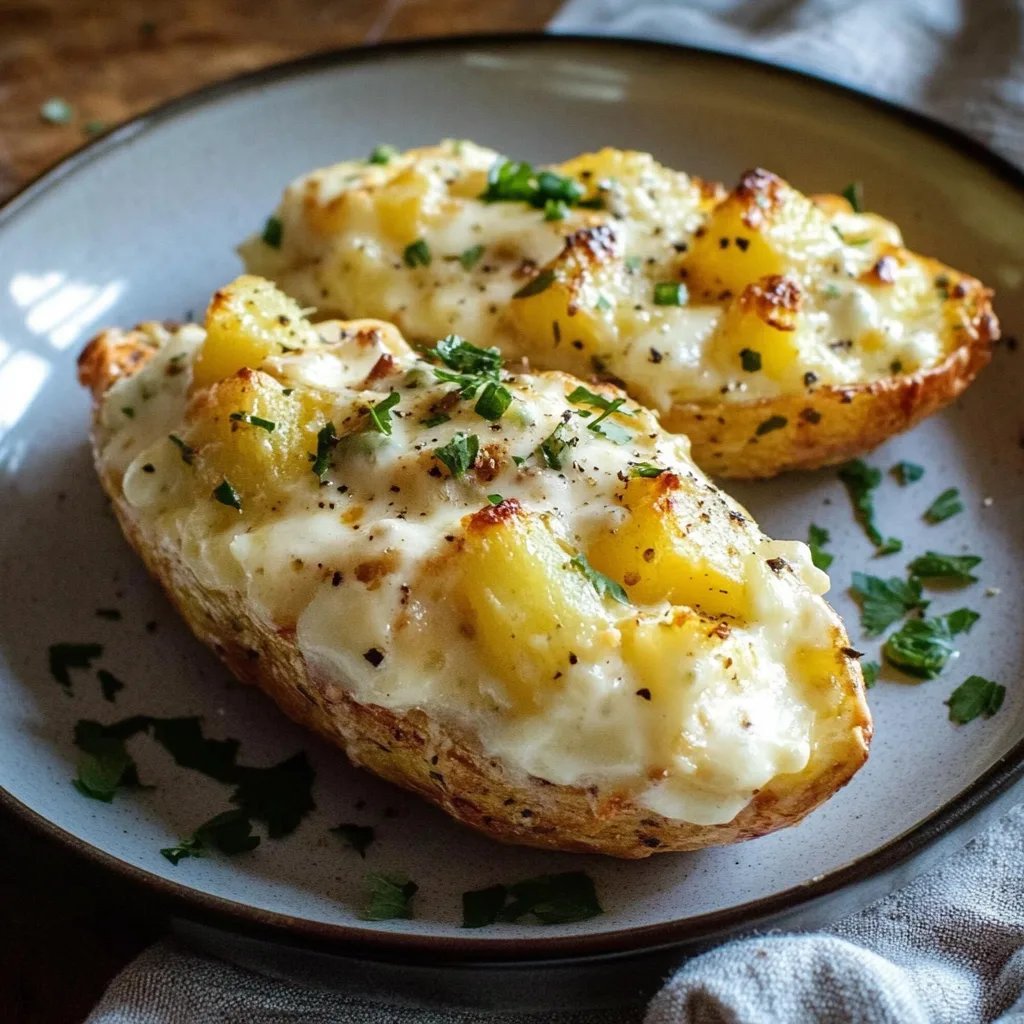 Ofenkartoffel mit Sour Cream