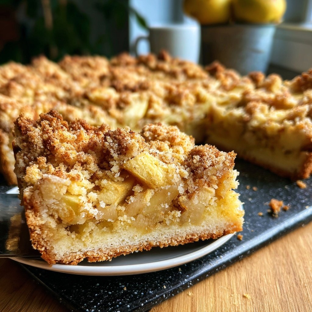 Backen & Desserts Apfelstreuselkuchen vom Blech