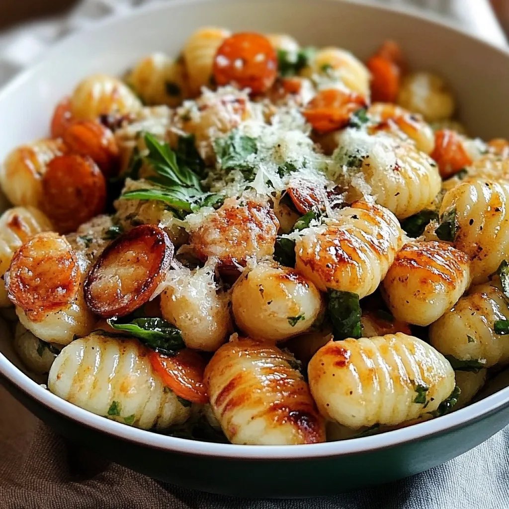Gesunder Knuspriger Gnocchi-Salat
