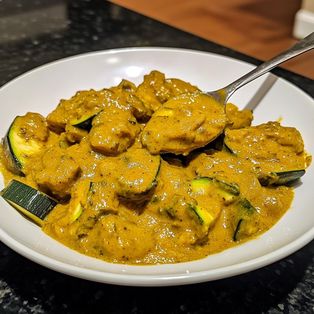 Curry mit Zucchini