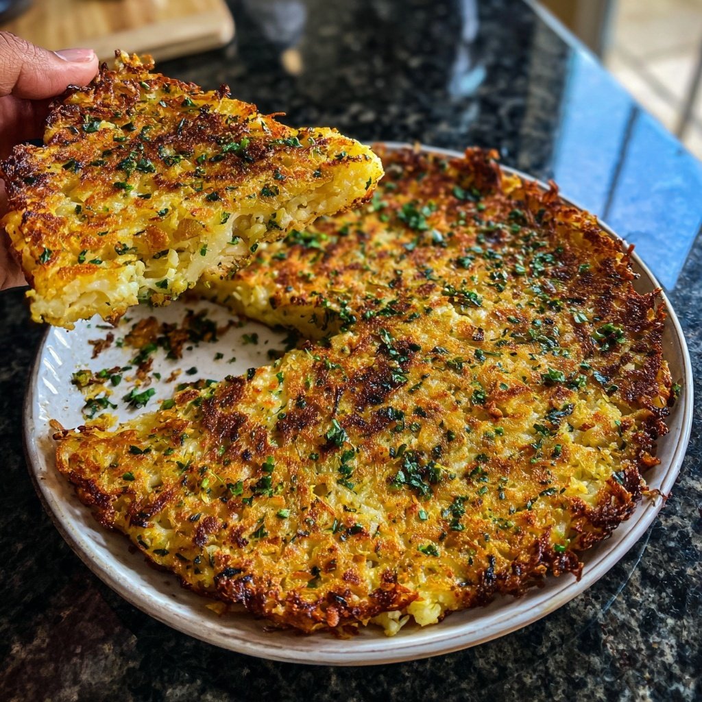 Blumenkohl Rösti Im Ofen