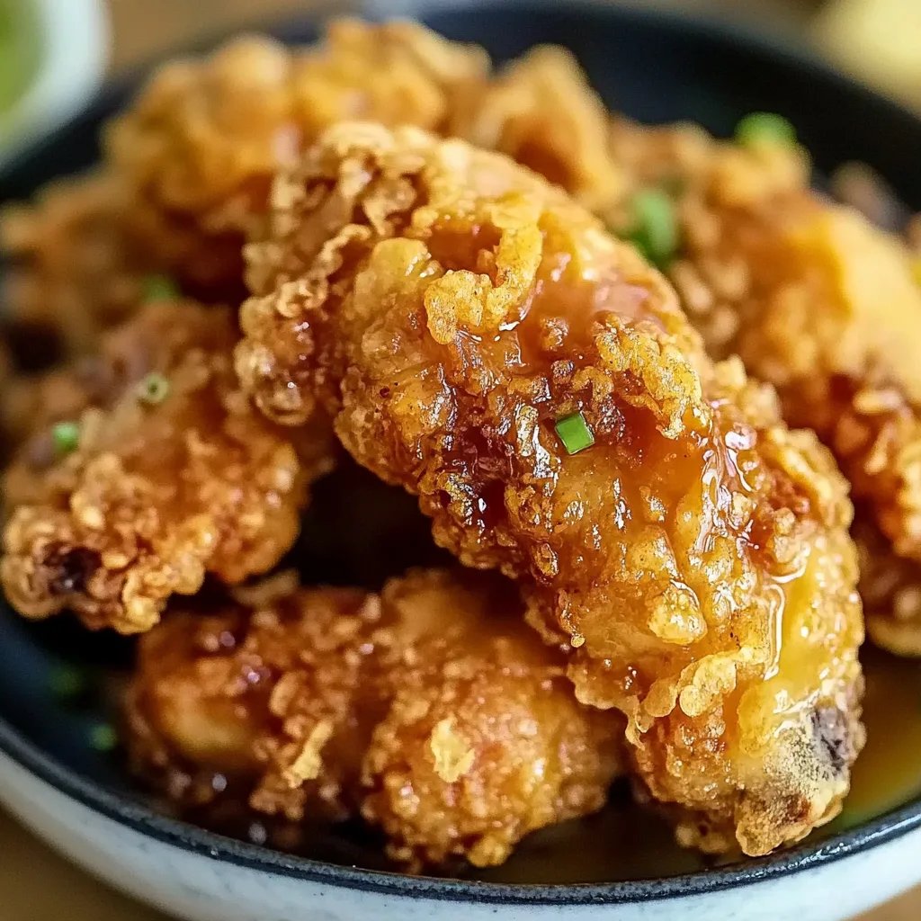 Knusprig gebratenes Hähnchen