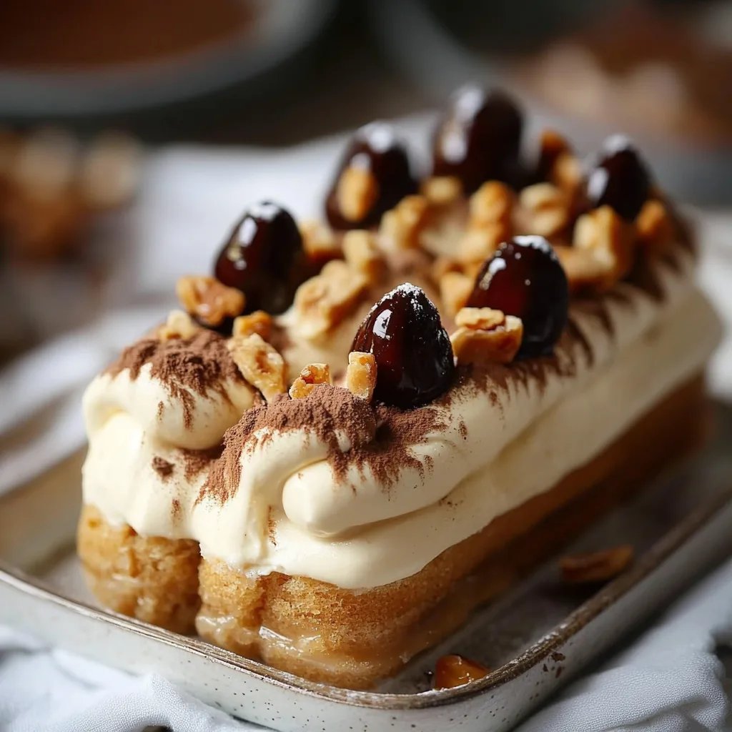 Weihnachts-Tiramisu-Dessert