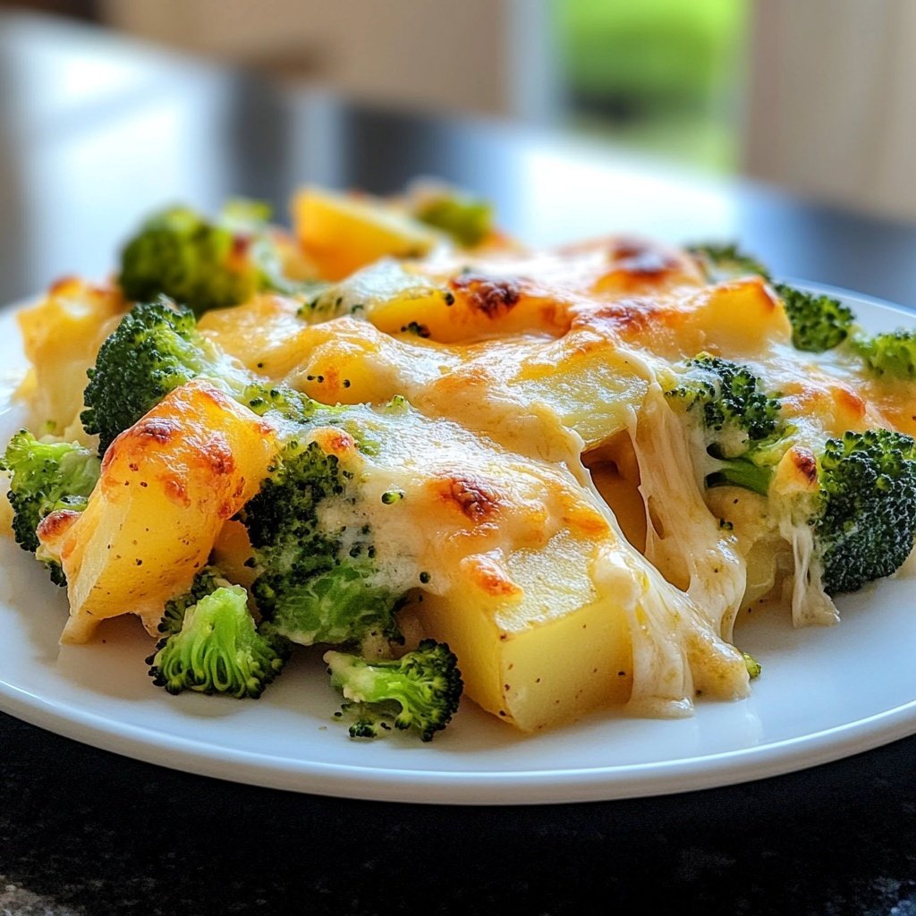 Kartoffel-Brokkoli-Auflauf