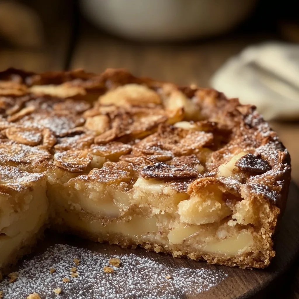 Bratapfelkuchen mit Nüssen