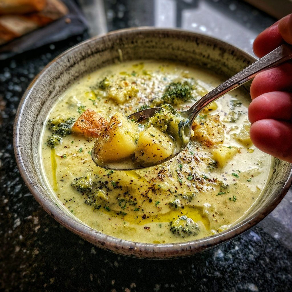 Brokkoli Kartoffel Suppe Leicht