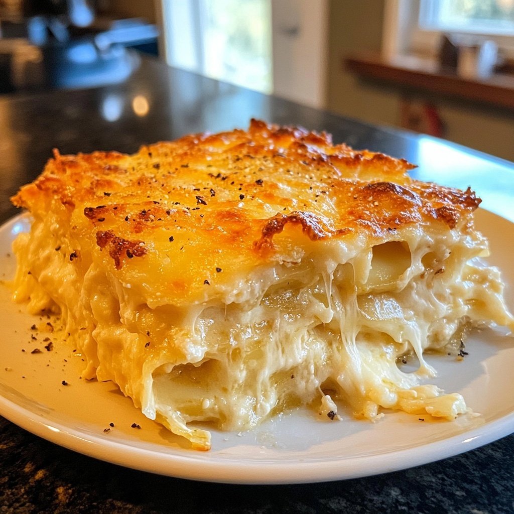 Klassisches Kartoffelgratin