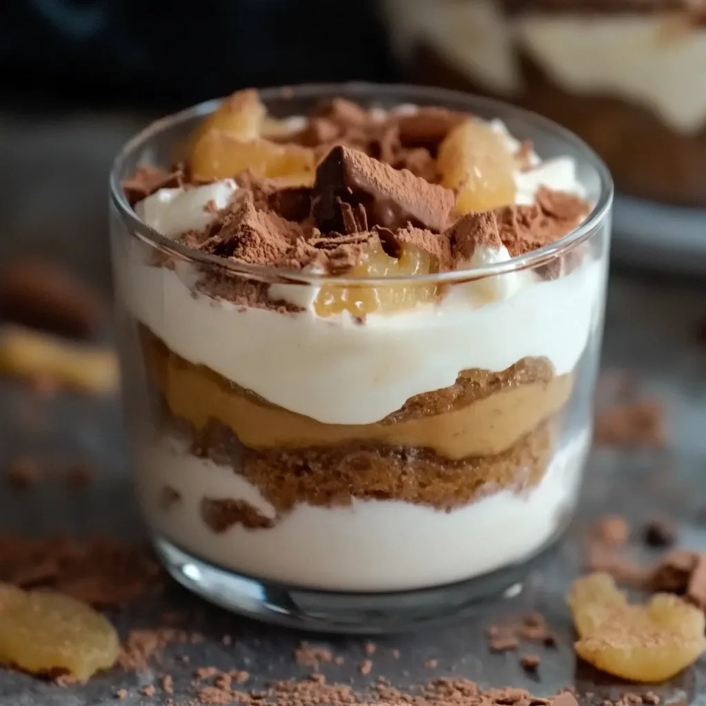 Bratapfel-Karamell Spekulatius-Tiramisu