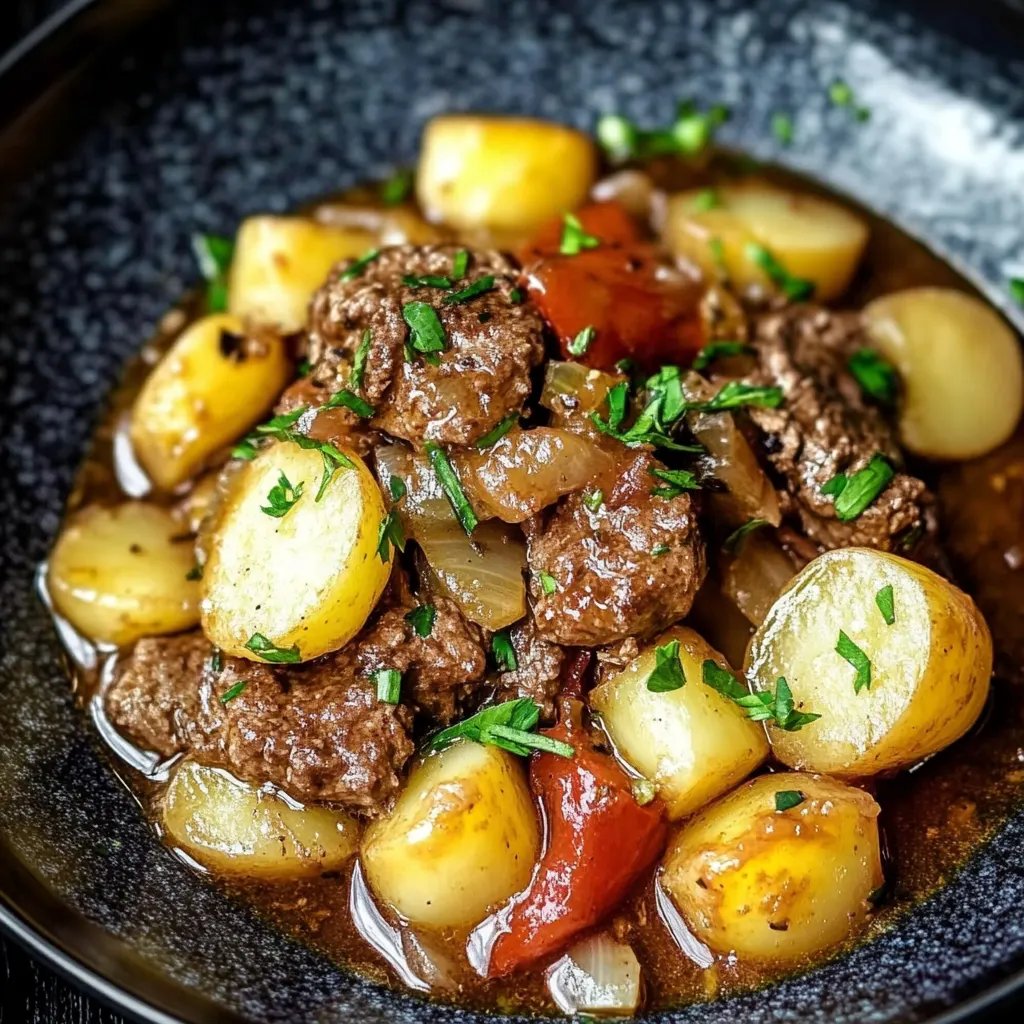 Bauerntopf mit Hackfleisch und Kartoffeln